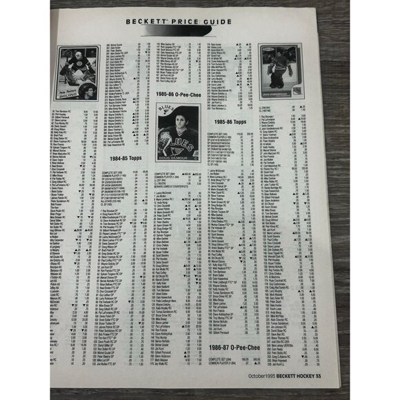 Beckett Hockey Card Monthly Magazine #36 October 1993 Eric Lindros Paperback - Picture 4 of 6